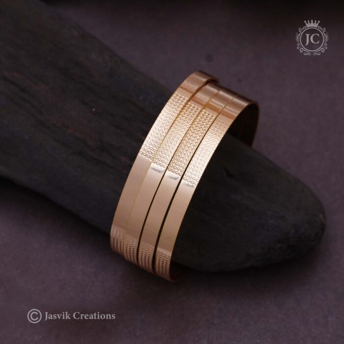 196 Micro-Plated-Plain--Pattern-Bangle--JCBN196 -299--24--2-(3)