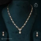 216 Micro-Plated–Drop-Necklace – JCNL216