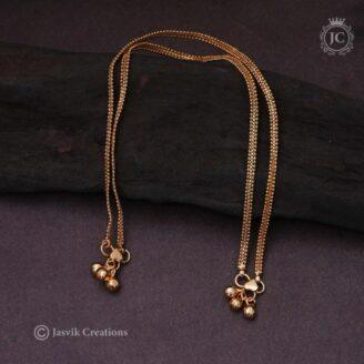 Micro plated Regular Wear Anklet - JCAT028