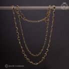 288 2-Line-Black-HEart-Cruystal-Chain-499- JCCH288 (3)