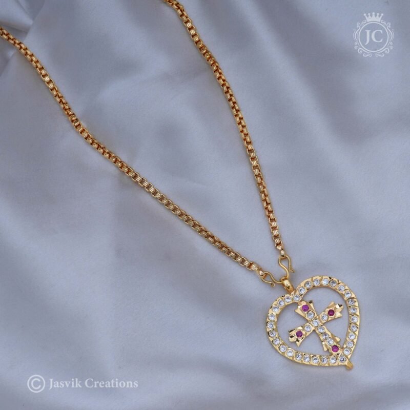Impon Cross Dollar Chain - JCCH294 - Image 2