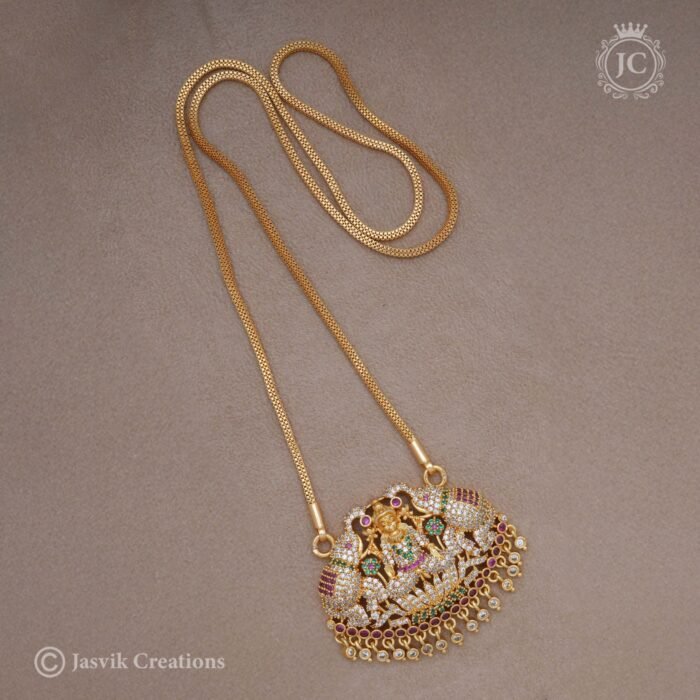 298 AD Lakshmi Dollar Chain - JCCH298- 24 999 1099 30 (2)
