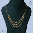 322 Gold Lok Ball Step Chain - JCCH322 - 699 (4)