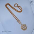 329 Vinayagar Dollar chain Yellow - JCCH329- 24 650 30 750 (4)