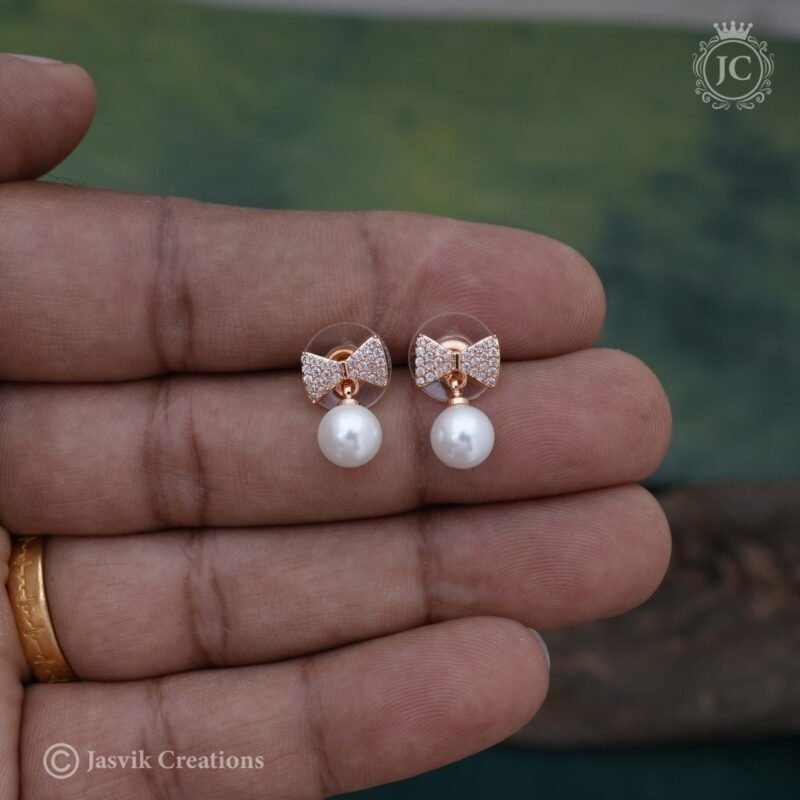 Rose Gold Ear Ring - JCRG033