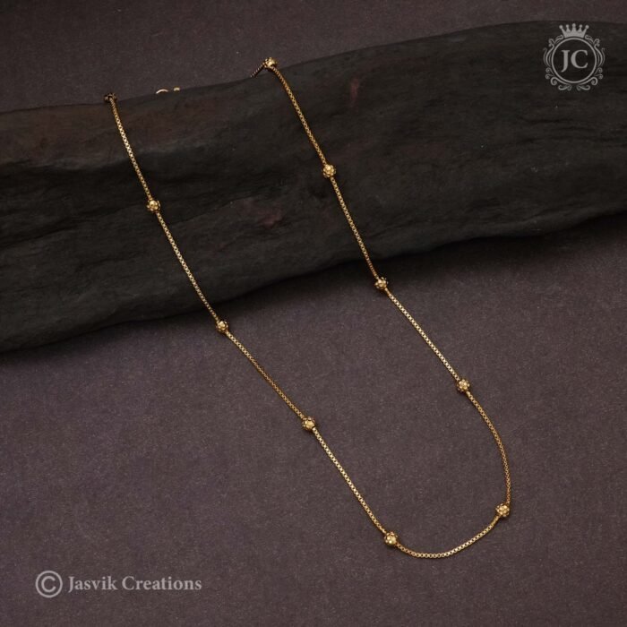 332 Micro-Plated-Ball-Short-Chain--JCCH332 -260-(4)