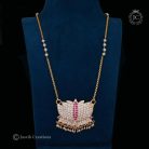 345 Impon Lotus Dollar Chain - JCCH345 - 1199 (2)