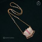 345 Impon Lotus Dollar Chain - JCCH345 - 1199 (3)