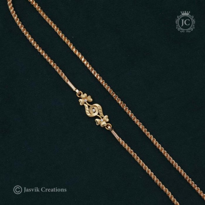 347 Micro Plated Chain With Forming Pendent - JCCH347 - 550 (3)