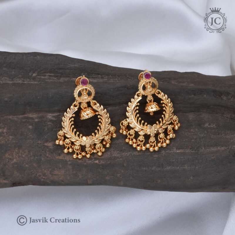 Microplated-Laskhmi-Ear-Rings - JCER372