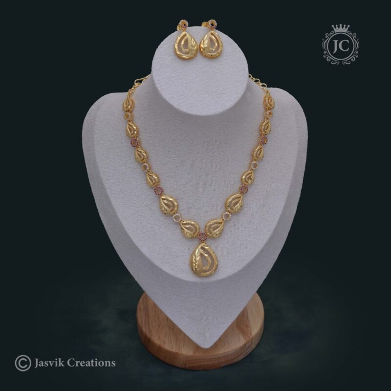 Forming-Necklace ( Red-White ) - JCNL394