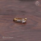 4 AD Arrow Pattern Nose Pin - 70 -JCNP004 (1)
