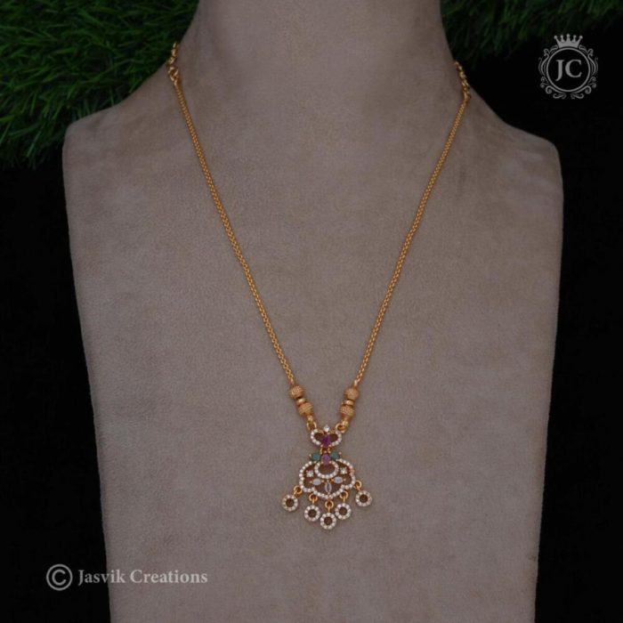 403 Simple Micro Plated NEckace- JCNL403 - 299 (1)