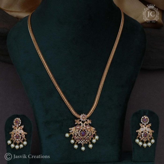 417--Micro-Plated-AD-Neckalce---JCNL417
