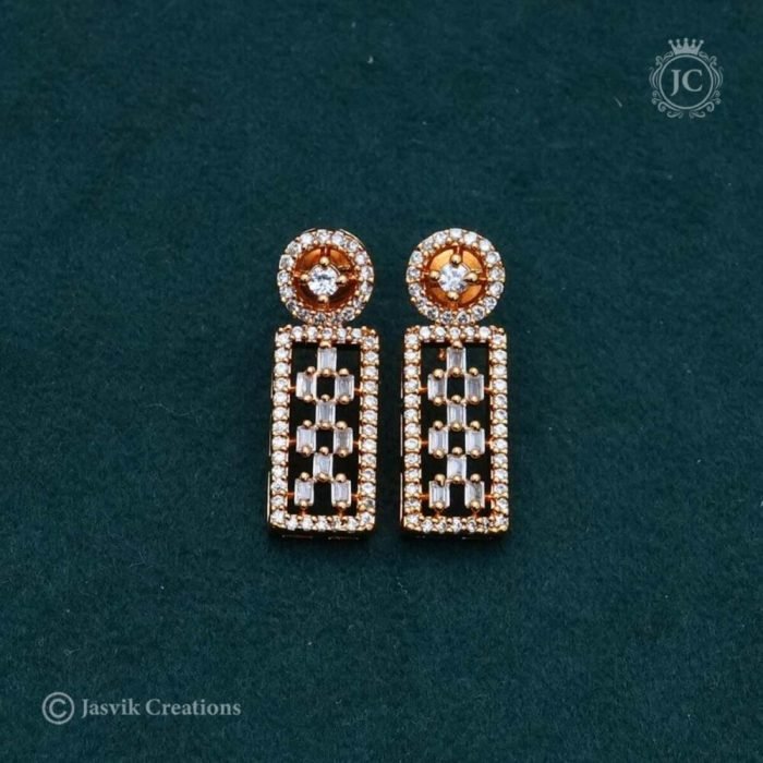 421 Trendy Microplated Ad Stud - JCER421 - 199 (4)