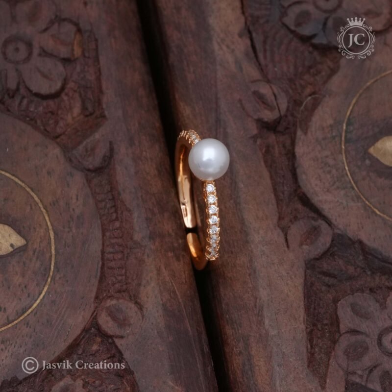 Adjustable-Rose-Gold-ring - JCFR043 - Image 2