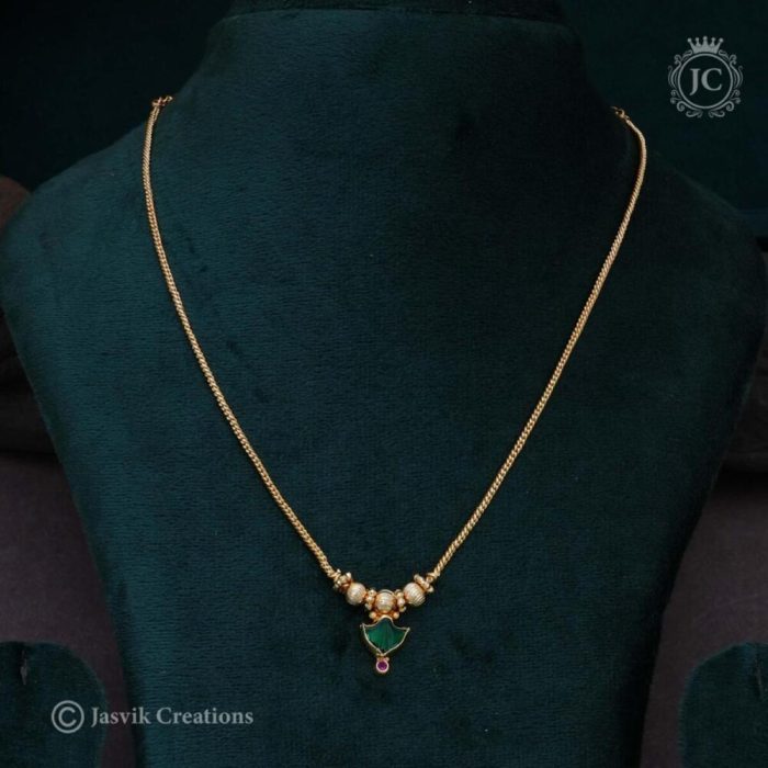442 Pallaka Simple Necklace - JCNL442- 299