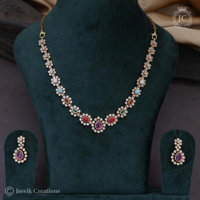 459 Microplated-NAvarathna-NEcklace-JCNL459--799 459 Microplated-NAvarathna-NEcklace-JCNL459--799