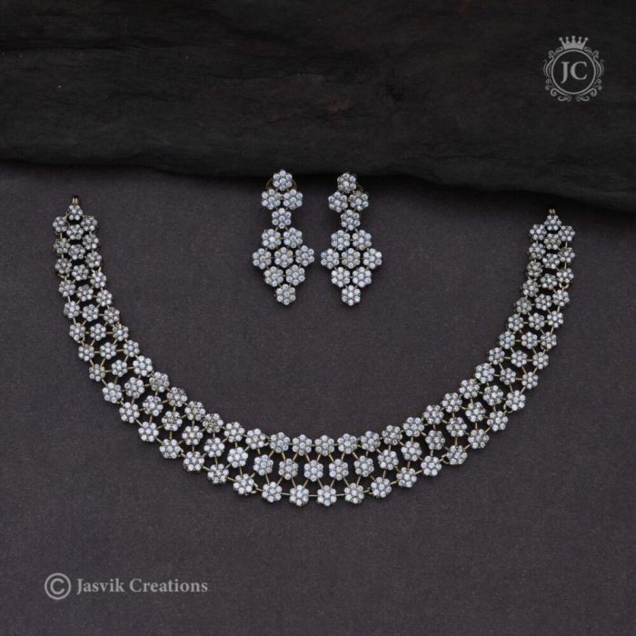 470 Premium Ad Party Wear Necklace - - JCNL470- 1099