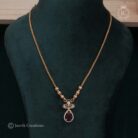 473 Micro Plated simple Necklace - JCNL473 - 450 (3)