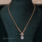 474 Micro Plated simple Necklace - JCNL474 - 450 (3)