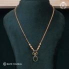 476 Micro Plated simple Necklace - JCNL476 - 450 (5)