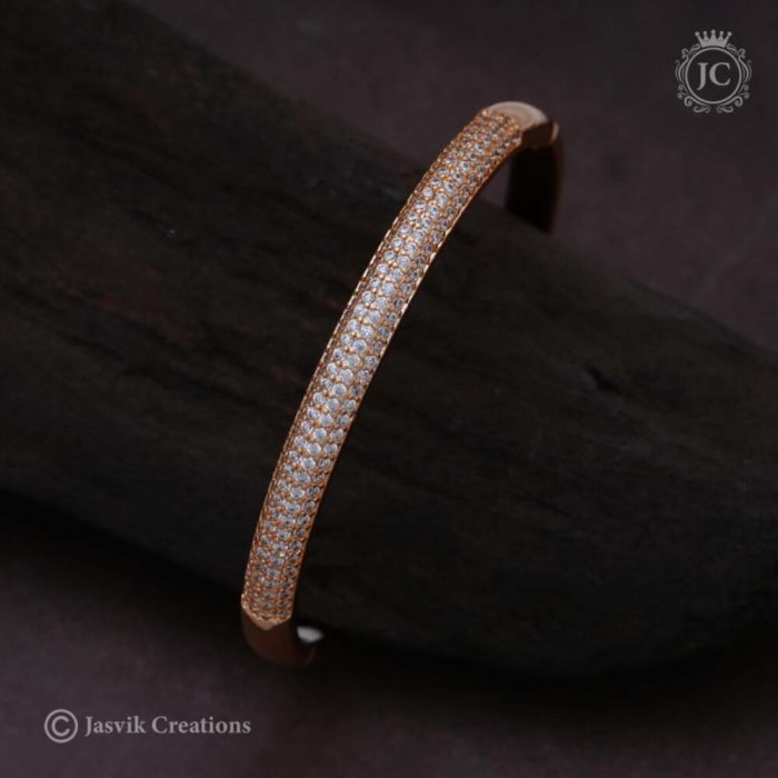 52 Rose Gold Openable Bracelet - JCBT052 - 299