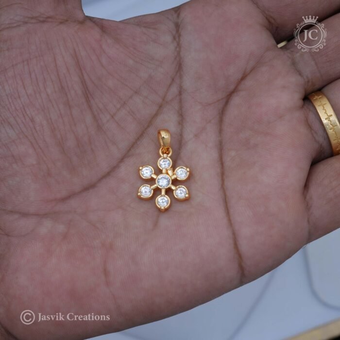 56 Diamond Look Star Pendetnt - JCPT056- 250 (2)