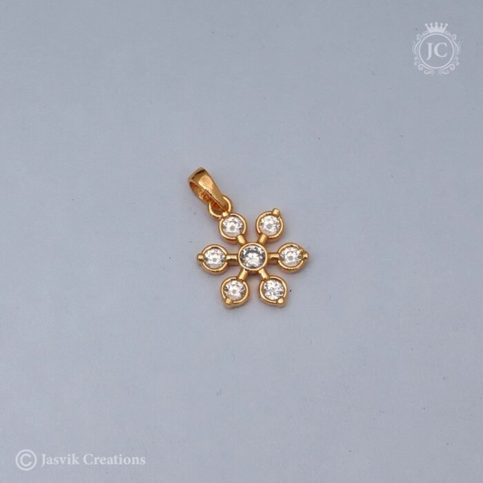 56 Diamond Look Star Pendetnt - JCPT056- 250 (3)