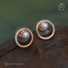 57 Rose Gold Ear Ring -JCRG057 (2)