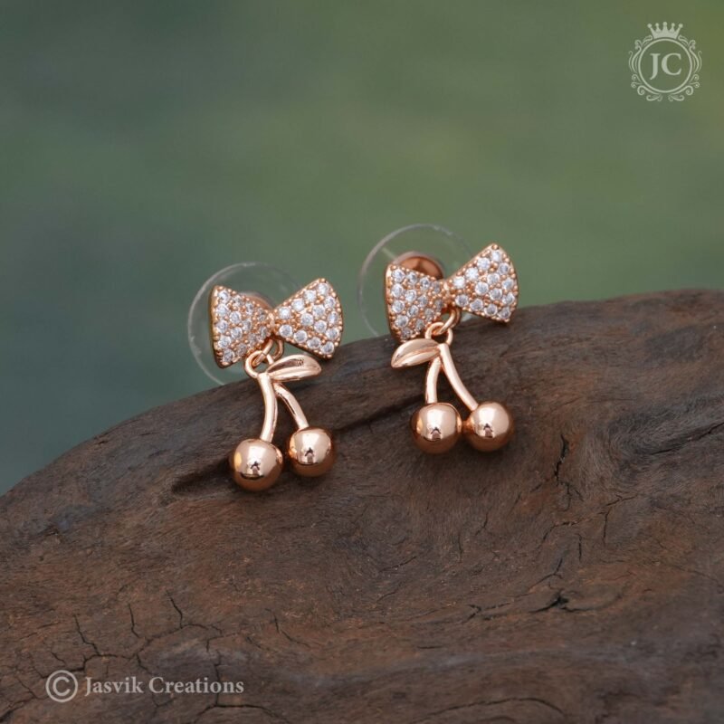 Rose Gold Ear Ring - JCRG058