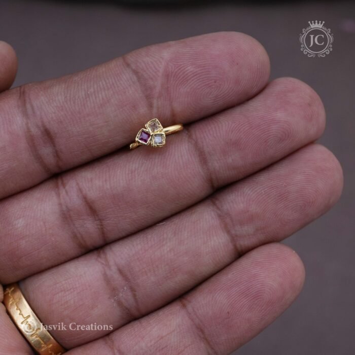 7 AD Rdw White Nose Pin JCNP 007 70 (5)