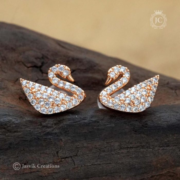 72 Rose Gold Ear Ring -JCRG072 (5)
