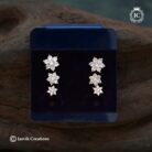 73 Rose Gold Star Ear Ring Set of 3- JCRG73 - 199