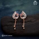 93 Rose Gold Ear Ring - JCRG093 - 130 (2)