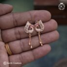 93 Rose Gold Ear Ring - JCRG093 - 130 (3)