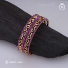 217 S Pattern BAngle Rani Pink - JCBN217 - 150 (4)