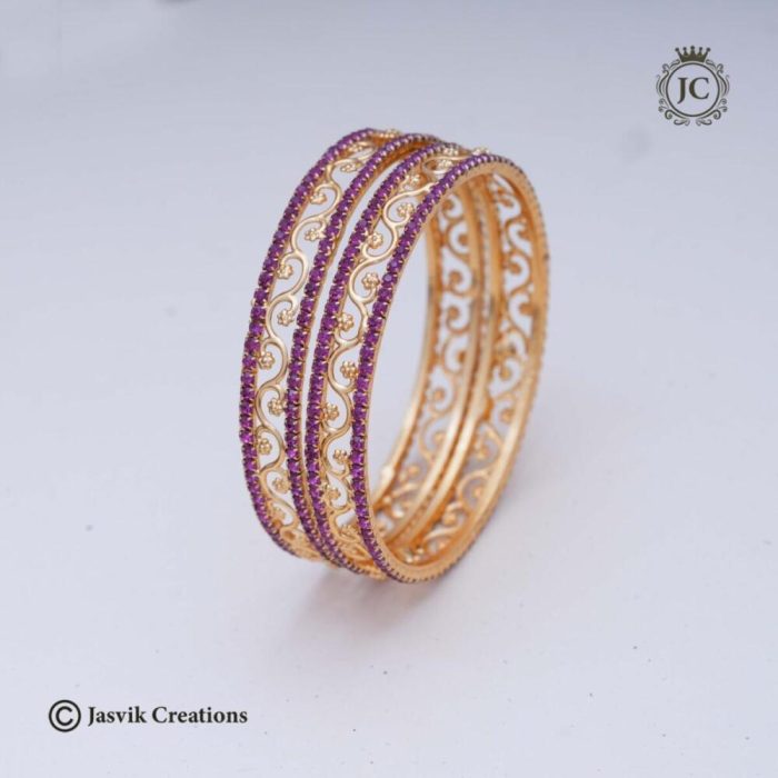 217 S Pattern BAngle Rani Pink - JCBN217 - 150 (5)
