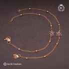 29 Micro-Plated-Flower-Anklet- JCAT029 -350-(3)