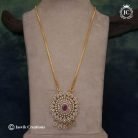 370 Real Diamond Look Antique Dollar with Micro Chain - JCCH370 24 1250 1350 30 (3)