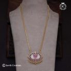 371 Impon-Lotus-Dollar-Micro Gold Chain- JCCH371 -899-24-Inch-999-30-Inch-(5)