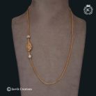 385 Micro Plated Lakshni Mugappu chain- JCCH385 - 499 (4)