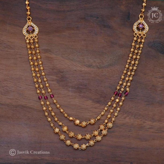 386 Micro plated LAyer Ball Chain - JCCH386 - 450 (3)