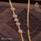 387 Micro Plated Nugappu chain ( White )- JCCH387 - 550 (4)