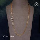 387 Micro Plated Nugappu chain ( White )- JCCH387 - 550 (5)