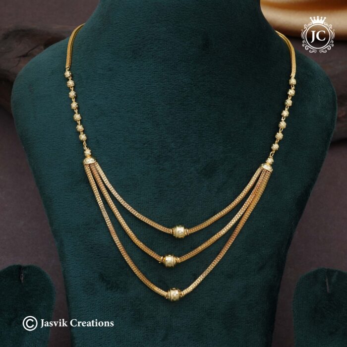 392 GoldLook Layer Ball Chain- JCCH392 - 699