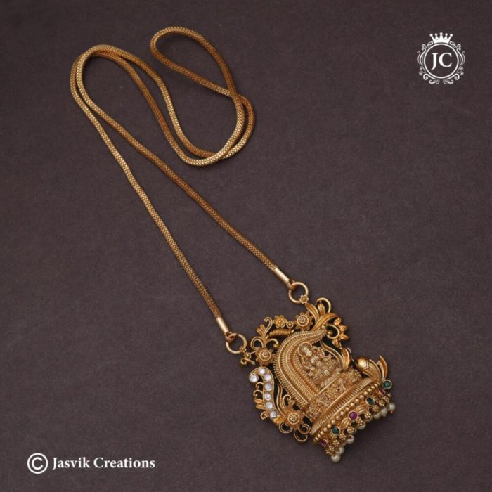 395 Antique Lakshmi Dollar Chain- JCCH395 -799 24 899 30 (4)