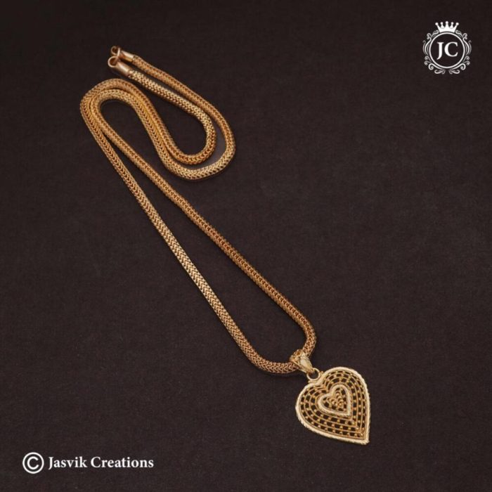 396 Forming Heart Dollar Chain - JCCH396 - 24 599 699 30 (2)