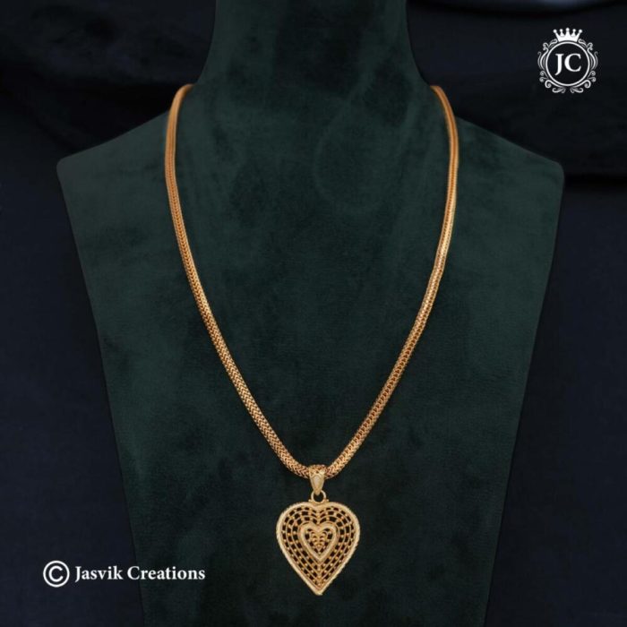 396 Forming Heart Dollar Chain - JCCH396 - 24 599 699 30 (3)
