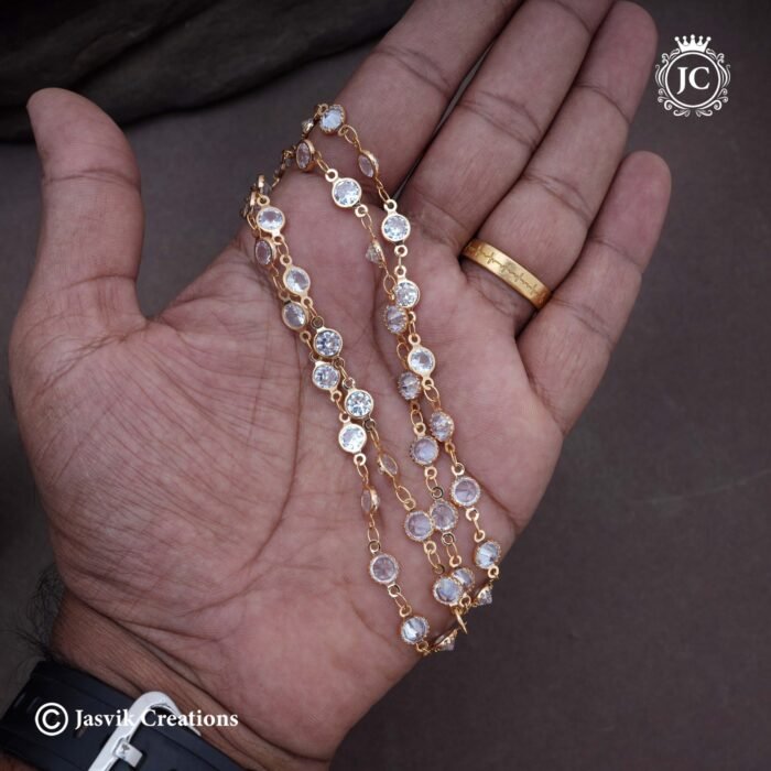 402 24 iNCH Crystal Chain - 350 - JCCH402 - (9)